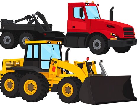 Heavy Equipment Illustration