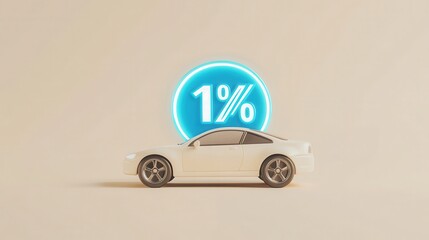 Drive home a dream with an amazing 1% financing offer on this sleek white car