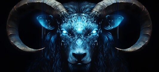 The Black Background Contrasts Sharply