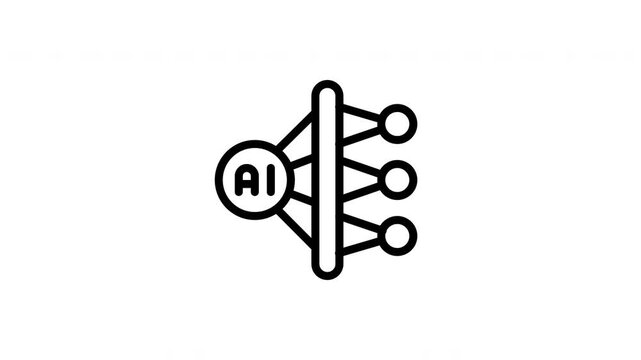 deep learning animated icon
