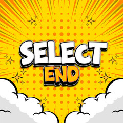 Dramatic Red Select Background With Burst Effect and Bold Design Elements