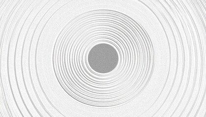 Obraz premium Enso in the Sand. A graphic illustration of an Enso circle drawn into a field of clean, parallel white lines representing a Zen garden's raked sand 