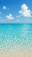 Obraz premium Serene turquoise ocean view