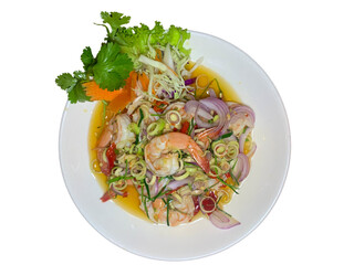 Shrimp Lemongrass Salad