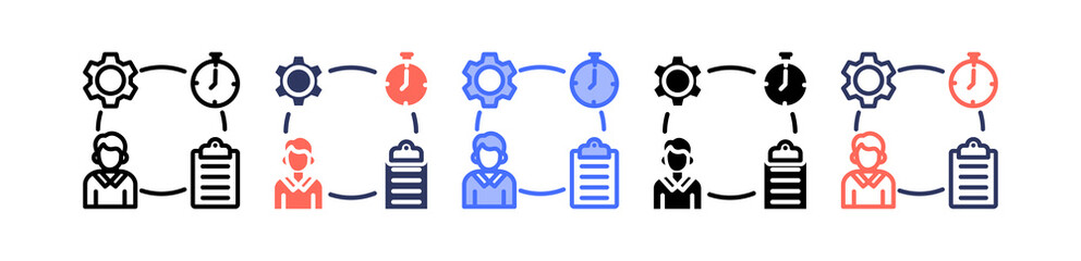 Self Management multiple icon