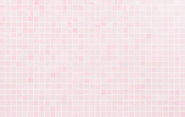 Colorful pastel ceramic wall and floor grid tiles abstract background. Design geometric mosaic texture decoration of the bedroom, Home or office. Simple seamless pattern for backdrop advertising.