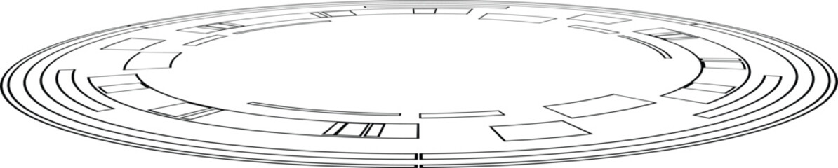 silver metal plate isolated