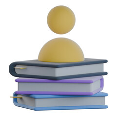 Instructor Avatar 3D Icon Colorful Style