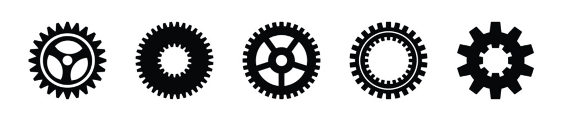 Gear settings icon - Vector 
