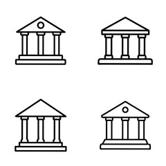 Building Icon &ndash; Urban Architecture and Construction Symbol