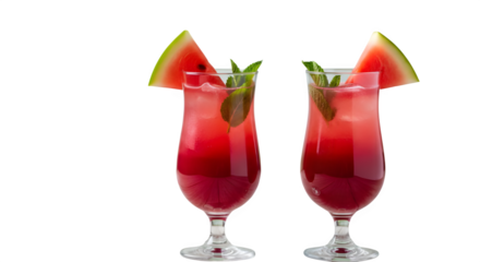 Refreshing watermelon cocktails with mint, perfect for summer party celebrations and happy hour specials