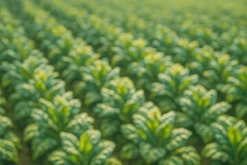 Tobacco Plantation Landscape: Organic Agriculture and Scenic Greenery