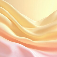 Fototapeta premium Elegant pastel fabric with gentle gradients for fashion design, beauty packaging, lifestyle blog background, and cosmetic ad visuals, soft texture modern aesthetic