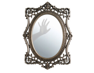  Witch Mirror with Foggy Reflection PNG