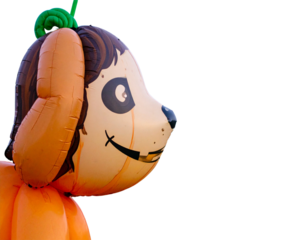 Pumpkin Balloon Animal PNG
