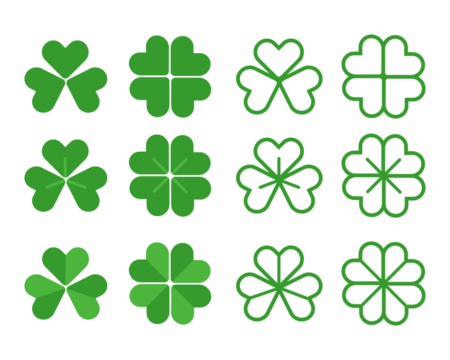 clover icon illustration