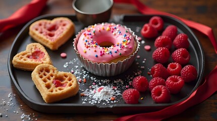 homemade raspberry muffins