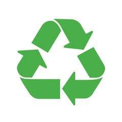 Symbolic Green Recycling Arrows Illustrating Environmental Responsibility and Sustainable Practices for an Eco-Conscious Future