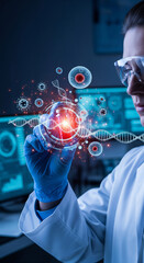 A doctor Virus Research Breakthrough