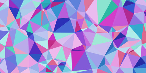 abstract background consisting of triangles, polygon gradient background illustration.