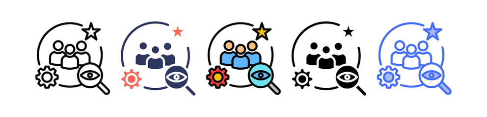 Talent Review multiple icon