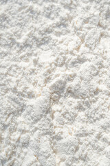 close up of wheat flour texture background. 