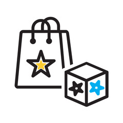 Vector multi color icon for Special