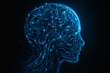 "Neural Light: The Flow of Digital Consciousness"