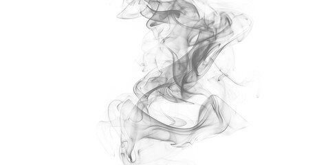 A gray smoky cloud formation against a dark background creating an abstract visual effect image
