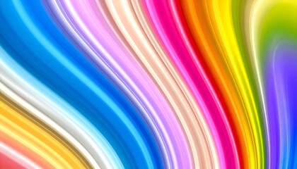 Colorful Abstract Swirl Background.