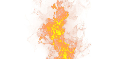A vibrant display of fire flames against a dark background showcasing intense heat and energy flow