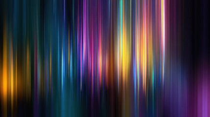 Vibrant Abstract Light Streaks: A Symphony of Color