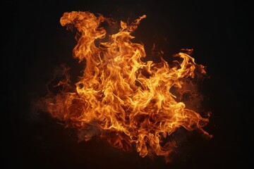 Obraz premium Fiery Blaze, Burning Inferno