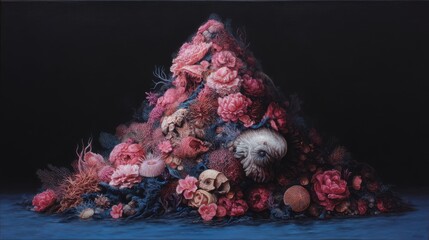 Leisure boating adventure coastal waters aerial view summer vibes serene environment relaxing experience