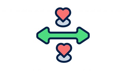 Distance Icon Animation