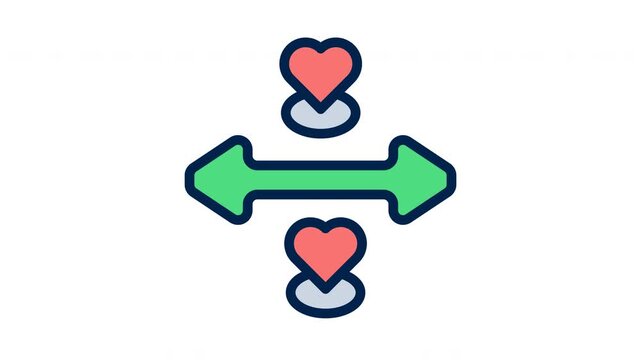 Distance Icon Animation