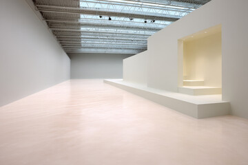 Obraz premium smooth colorrich concrete surface with clean ultrabright texture serves as ideal background