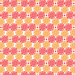 Geometric colored pattern design background.