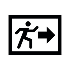 emergency exit sign