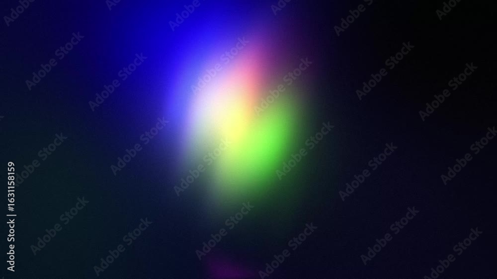 Wall mural colorful bokeh light combining in motion backgrounds, vj seamless loop