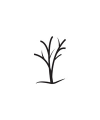 dry tree icon, vector best flat icon.