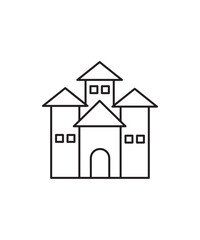 house icon, vector best line icon.