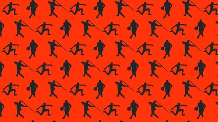 SPORTS VECTOR PATTERN DESIGN