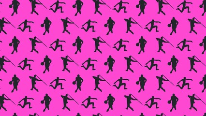 SPORTS VECTOR PATTERN DESIGN