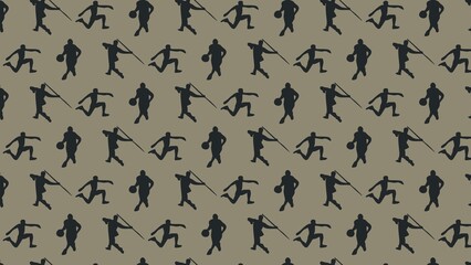 SPORTS VECTOR PATTERN DESIGN