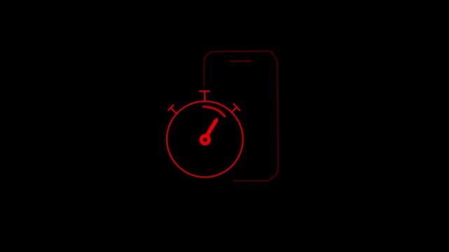 neon minimalist design with black background. a stylized telephone icon, outlined in purple. Next to the phone icon, number "24" is prominently. a hotline that operates 24 hours a day.