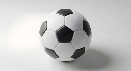 Obraz premium Classic Black and White Soccer Ball