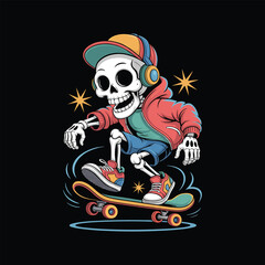 skull with a skartebord