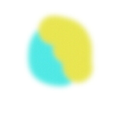 Blurred colored shape. Abstract color shape, grainy gradient color background, Abstract blurry gradient shape