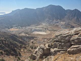 view from the top of the mountain